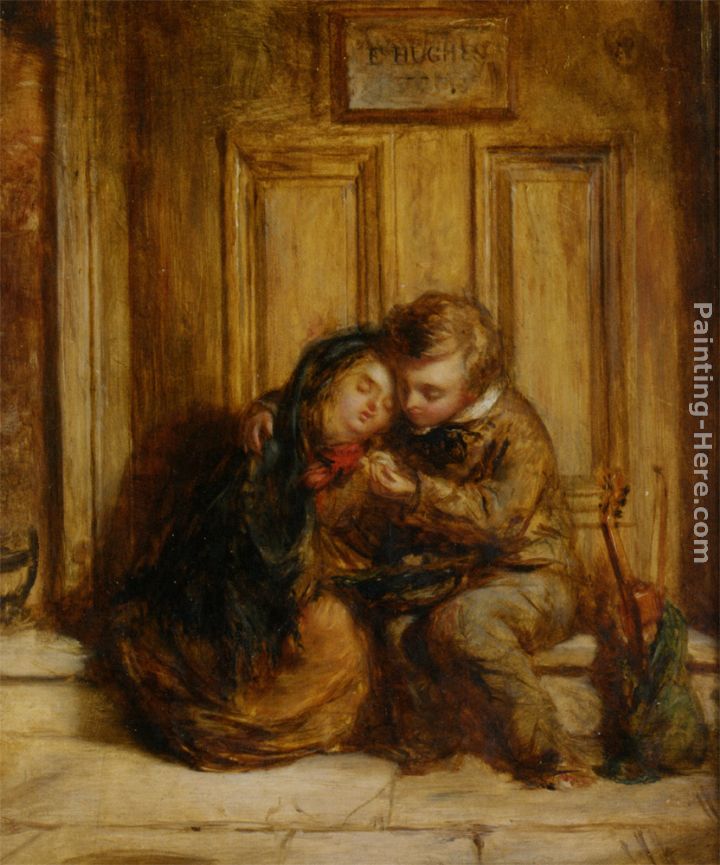 Sympathy painting - Edward Hughes Sympathy art painting